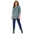 thumbnail image 1 of Catherines Women's Plus Size Breezeway Half-Zip Tunic, 1 of 5