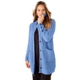 thumbnail image 1 of Catherines Women's Plus Size Cashmiracle; Buttonfront Cable Cardigan, 1 of 5