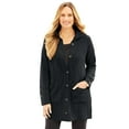 thumbnail image 1 of Catherines Women's Plus Size Cashmiracle; Buttonfront Cable Cardigan, 1 of 1