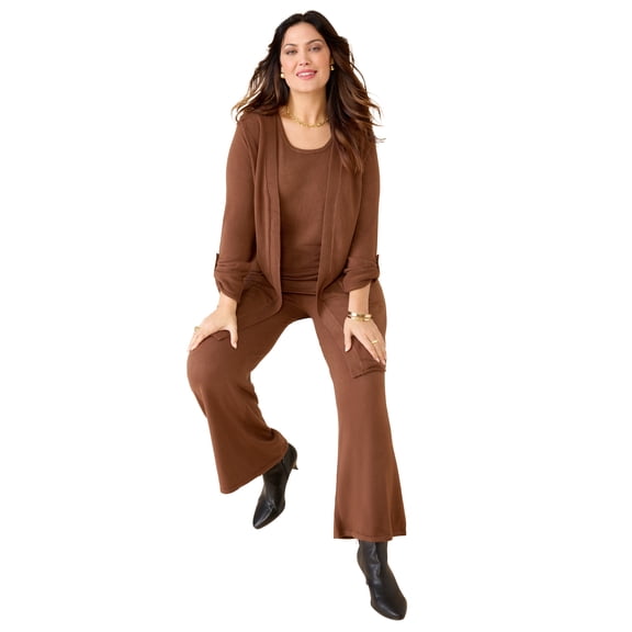 Catherines Women's Plus Size Cashmiracle; Cardigan