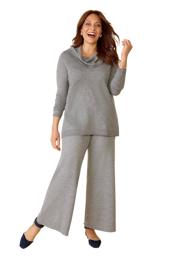 Women's Plus Size Cashmiracle Cowlneck Sweater