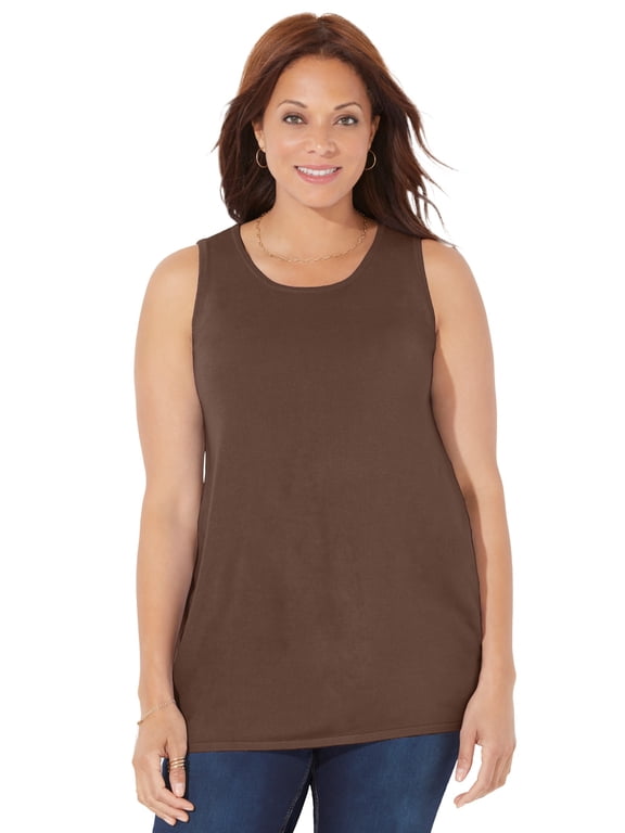 Women's Plus Size Cashmiracle Shell