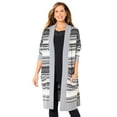 thumbnail image 1 of Catherines Women's Plus Size Classic Fair Isle Coatigan, 1 of 5