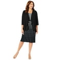 thumbnail image 1 of Catherines Women's Plus Size Classic Jacket Dress, 1 of 4