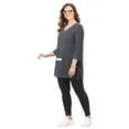 thumbnail image 1 of Catherines Women's Plus Size Cloud Knit V-Neck Top, 1 of 1