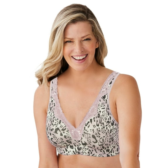 Catherines Women's Plus Size Cotton Comfort Wireless Bra