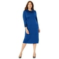 thumbnail image 1 of Catherines Women's Plus Size Cowl Neck Sweater Dress, 1 of 4