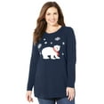 thumbnail image 1 of Catherines Women's Plus Size Cozy Whimsy Sweater, 1 of 4