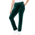 thumbnail image 1 of Catherines Women's Plus Size Cozy Velour Pant, 1 of 5