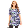 thumbnail image 1 of Catherines Women's Plus Size Easy Fit Short Sleeve Scoopneck Tunic, 1 of 3