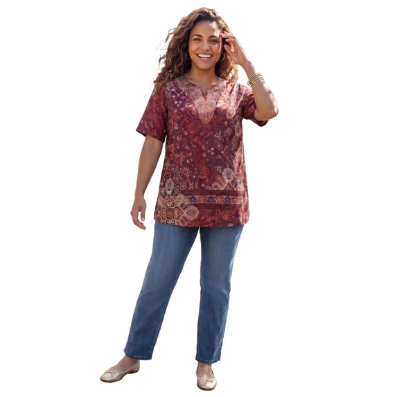 Catherines Women's Plus Size Ethereal Tee