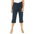 thumbnail image 1 of Catherines Women's Plus Size Everyday Capri With Sparkle Hem, 1 of 6