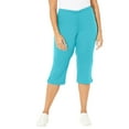 thumbnail image 1 of Catherines Women's Plus Size Everyday Capri With Sparkle Hem, 1 of 6