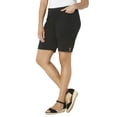 thumbnail image 1 of Catherines Women's Plus Size Everyday Cotton Twill Short, 1 of 4