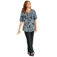 thumbnail image 1 of Catherines Women's Plus Size Flutter Sleeve Swing Top, 1 of 3