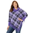 thumbnail image 1 of Catherines Women's Plus Size Fringe Poncho Duet, 1 of 5