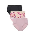 thumbnail image 1 of Catherines Plus Size Full Coverage Microfiber Panty 3-Pack, 1 of 6