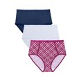 thumbnail image 1 of Catherines Plus Size Full Coverage Microfiber Panty 3-Pack, 1 of 4