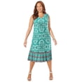 thumbnail image 1 of Catherines Women's Plus Size Fun & Flouncy Shift Dress, 1 of 4