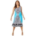 thumbnail image 1 of Catherines Women's Plus Size Fun & Flouncy Shift Dress, 1 of 4