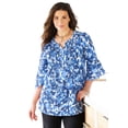 thumbnail image 1 of Catherines Women's Plus Size Georgette Pintuck Blouse, 1 of 2
