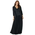 thumbnail image 1 of Catherines Women's Plus Size Glimmer Jacket Dress, 1 of 4
