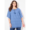 thumbnail image 1 of Catherines Women's Plus Size Harborview Eyelet Top, 1 of 3