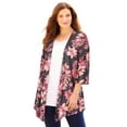 thumbnail image 1 of Catherines Women's Plus Size Harmony Knit Herringbone Cardigan, 1 of 4