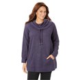 thumbnail image 1 of Catherines Women's Plus Size Impossibly Soft Cowlneck Top, 1 of 2