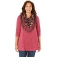 thumbnail image 1 of Catherines Women's Plus Size Impossibly Soft Tunic & Scarf Duet, 1 of 5