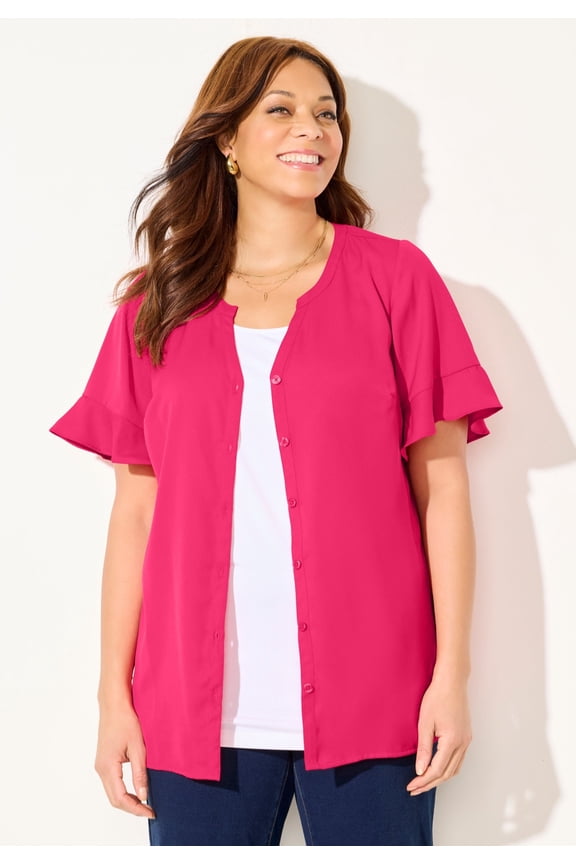 Women's Plus Size Isabella Romance Blouse