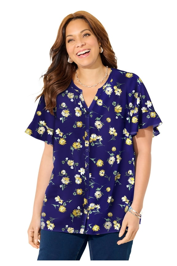 Women's Plus Size Isabella Romance Blouse