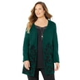 thumbnail image 1 of Catherines Women's Plus Size Jacquard Cardigan, 1 of 4