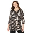 thumbnail image 1 of Catherines Women's Plus Size Keyhole Accent Tunic, 1 of 6