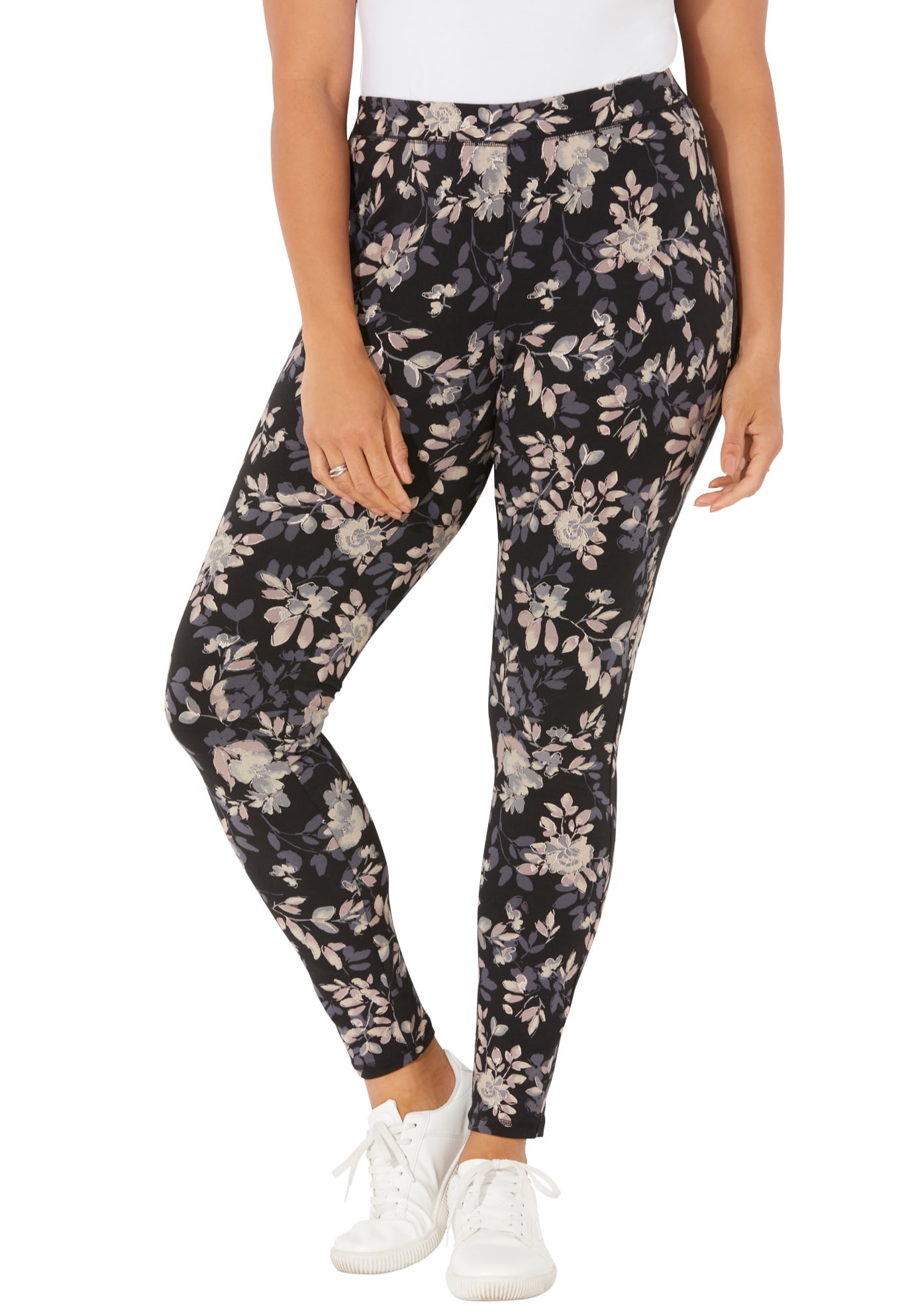 Catherines Women s Plus Size Knit Legging Walmart