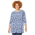 thumbnail image 1 of Catherines Women's Plus Size Liz&Me Boatneck Top, 1 of 4