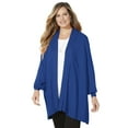 thumbnail image 1 of Catherines Women's Plus Size Liz&Me Draped Cardigan, 1 of 4