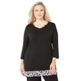 thumbnail image 1 of Catherines Women's Plus Size Liz&Me Duet Top, 1 of 4