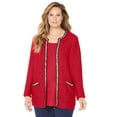 thumbnail image 1 of Catherines Women's Plus Size Liz&Me Iconic Cardigan, 1 of 5