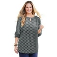 thumbnail image 1 of Catherines Women's Plus Size Liz&Me Keyhole Top, 1 of 4