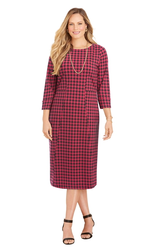 Women's Plus Size Liz&Me Ponte Knit Dress