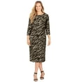 thumbnail image 1 of Catherines Women's Plus Size Liz&Me Ponte Knit Dress, 1 of 4