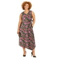 thumbnail image 1 of Catherines Women's Plus Size Liz&Me Sleeveless Ponte Knit Dress, 1 of 4