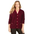 thumbnail image 1 of Catherines Women's Plus Size Liz&Me Tweed Button Cardigan, 1 of 5