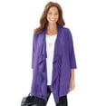 thumbnail image 1 of Catherines Women's Plus Size Lovely Layers Drape Cardigan, 1 of 4