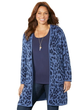 Catherines Women s Plus Size Cardigans and Sweaters Walmart