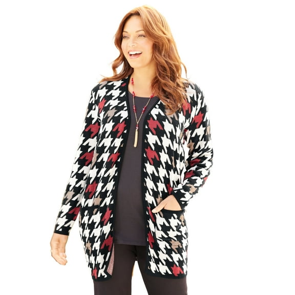Catherines Women's Plus Size Luxe Sweater Cardigan