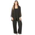thumbnail image 1 of Catherines Women's Plus Size Masquerade Beaded 3-Piece Pant Suit, 1 of 3