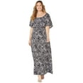thumbnail image 1 of Catherines Women's Plus Size Meadow Crest Maxi Dress, 1 of 4