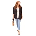 thumbnail image 1 of Catherines Women's Plus Size Mixed Stitch Pointelle Cardigan, 1 of 5